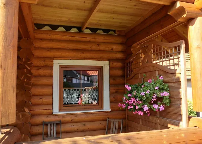 Komfort & In Dankerodeim Holzhaus Andi Vakantiehuis *